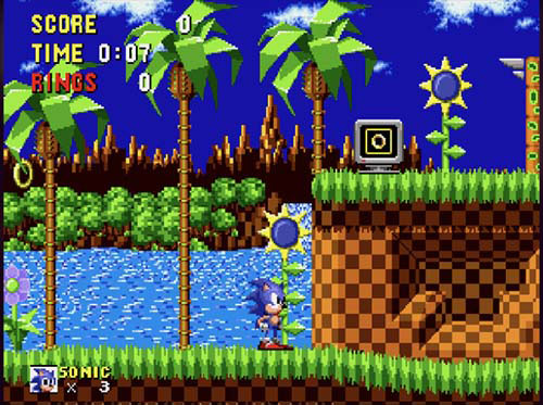 Super Sonic in Sonic the Hedgehog